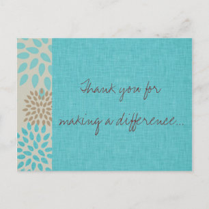 Postal Tú Marcas la Diferencia