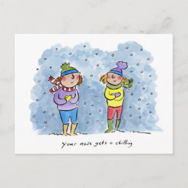 Postal Tu nariz se enfría