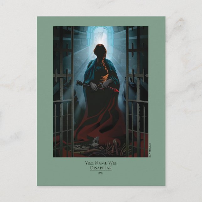 Postal Tu nombre desaparecerá (Anverso)