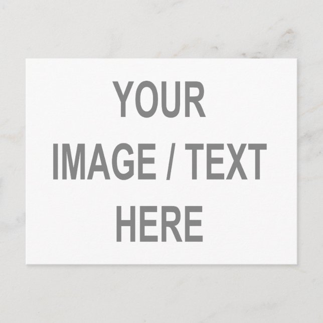 Postal Tu texto de imagen aquí regalo de cumpleaños númer (Anverso)