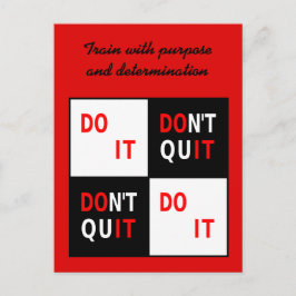 Postal Tu texto No lo hagas motivacional