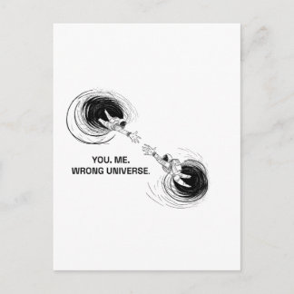 POSTAL TÚ. YO. UNIVERSO EQUIVOCADO.