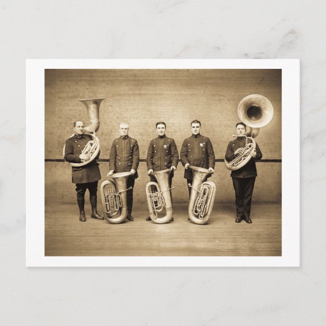 Postal Tuba Cops (Sepia) (Anverso)