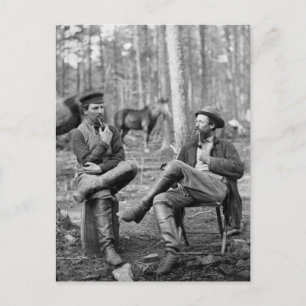 Postal Tuberías de guerra civil, 1864