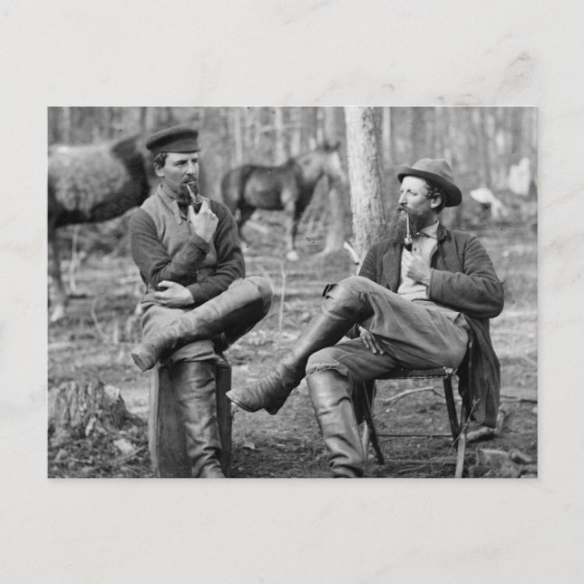 Postal Tuberías de guerra civil, 1864 (Anverso)