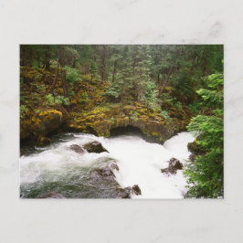Postal Tubo del río Lava