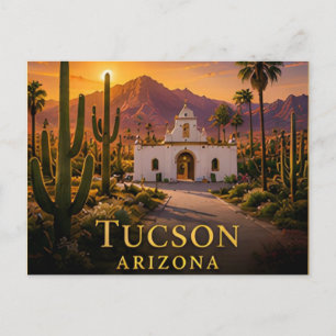 Postal Tucson Arizona Desierto de Sonora y País del Sagua