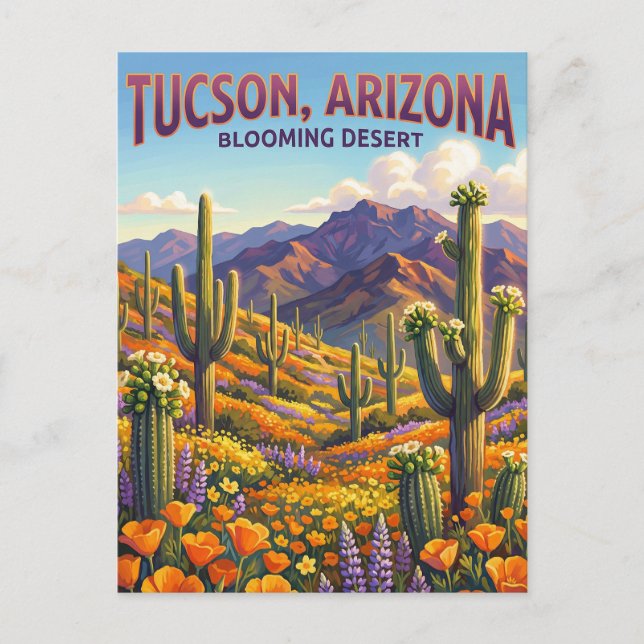 Postal Tucson EE. UU. (Anverso)