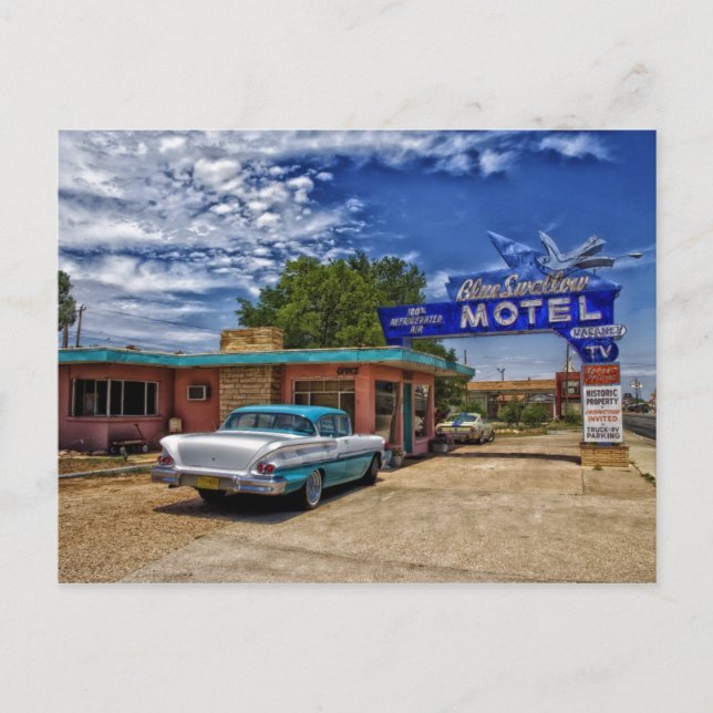 Postal Tucumcari, NM - Rt 66 (Anverso)