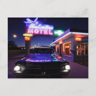 Postal Tucumcari, Nuevo México, Estados Unidos. Ruta 66