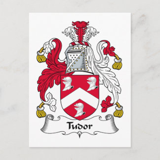 Postal Tudor Family Crest