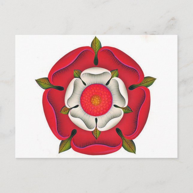 Postal Tudor Rosa (Anverso)