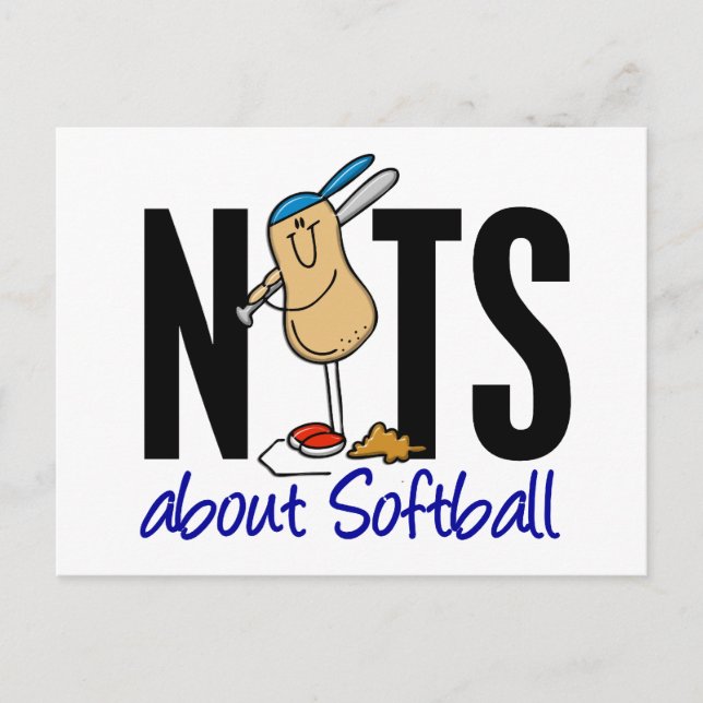 Postal Tuerca de softball 2 (Anverso)