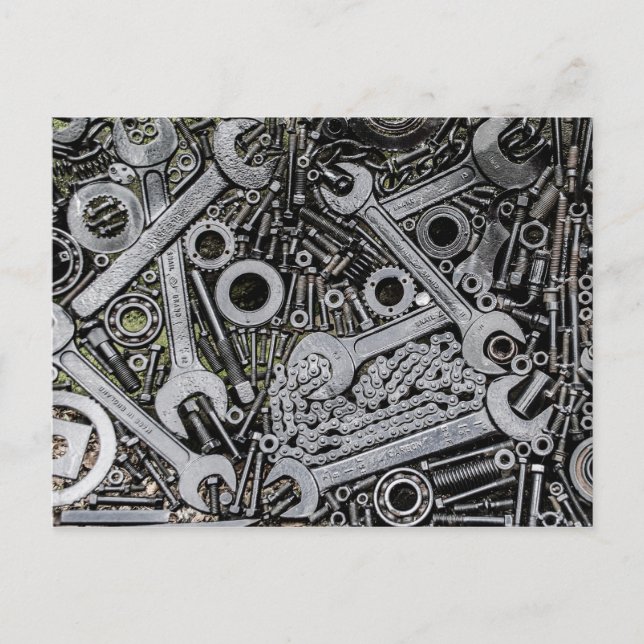 Postal Tuercas y pernos (Anverso)