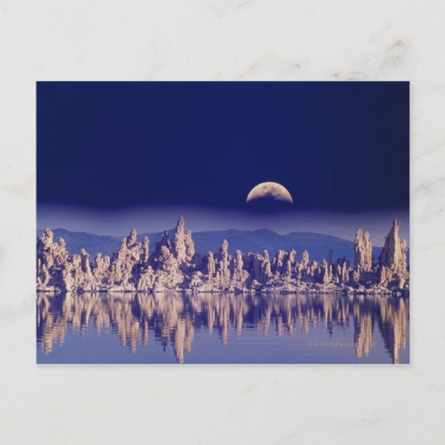 Postal Tufas y Luna (Anverso)