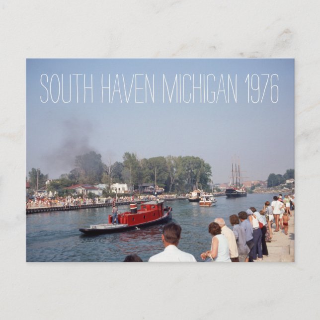 Postal Tugboat de South Haven Michigan 1976 (Anverso)