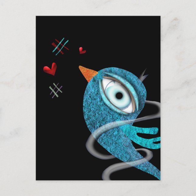 Postal Tuiteame tierno 14 febrero (Anverso)