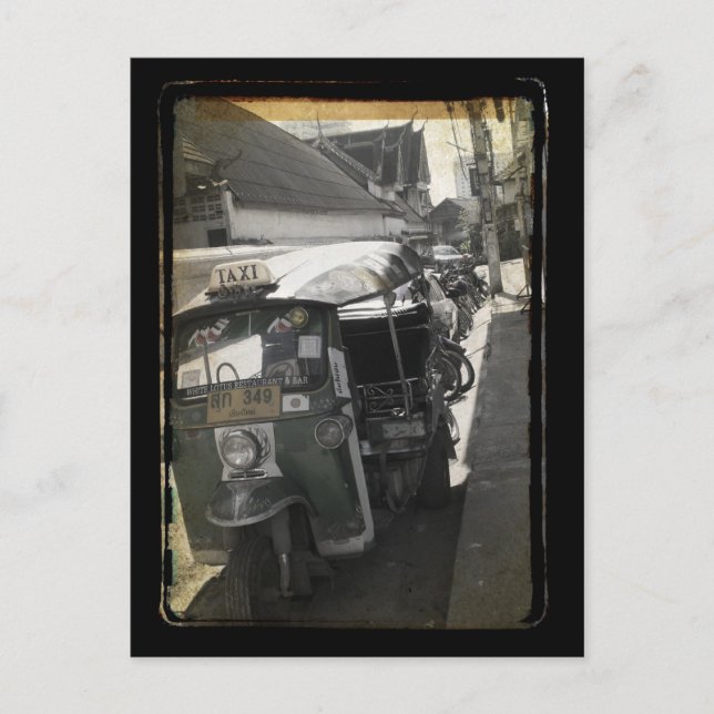 Postal tuk tuk (Anverso)