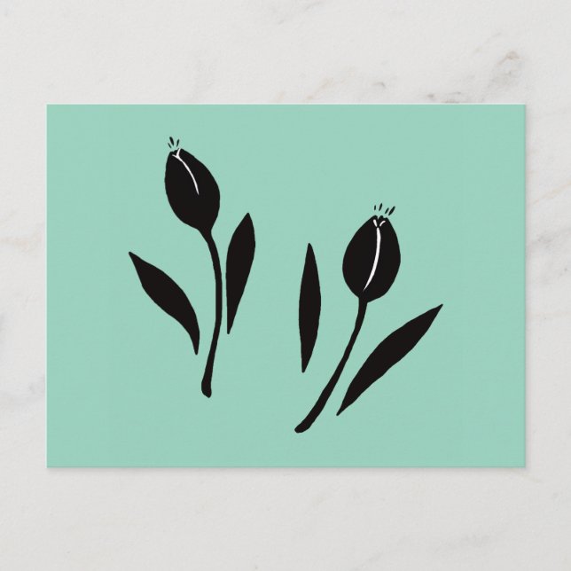 Postal Tulipán (Anverso)