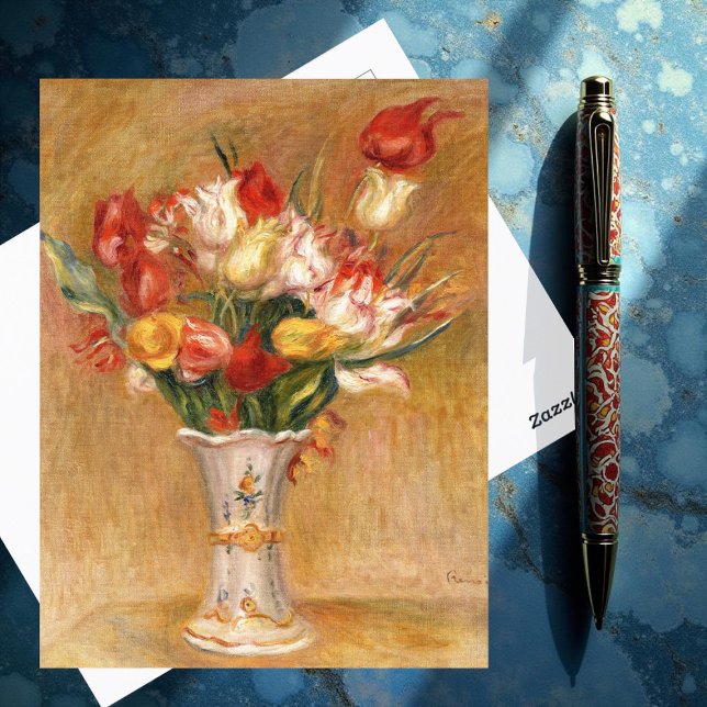 Postal Tulipanes, Renoir (Subido por el creador)