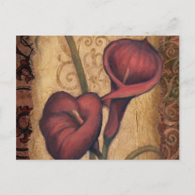 Postal Tulipanes rojos II (Anverso)