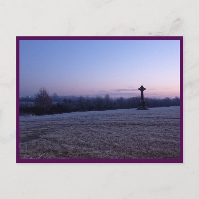 Postal Tullamore (Cruz Celta y Amanecer) (Anverso)