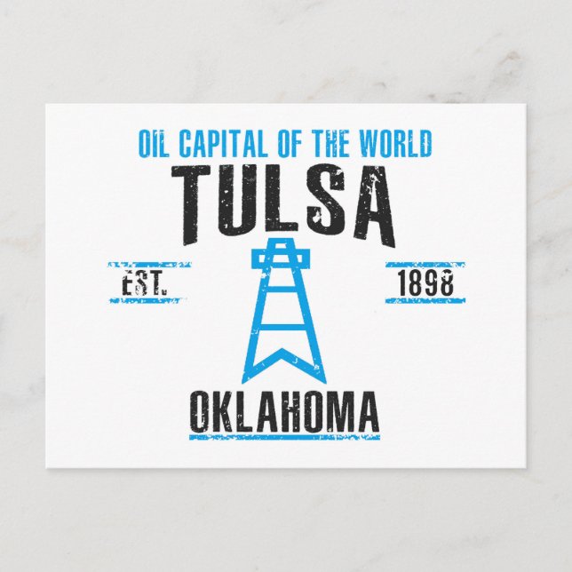 Postal Tulsa (Anverso)