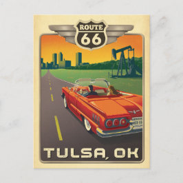 Postal Tulsa, OK - Ruta 66