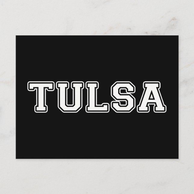Postal Tulsa Oklahoma (Anverso)