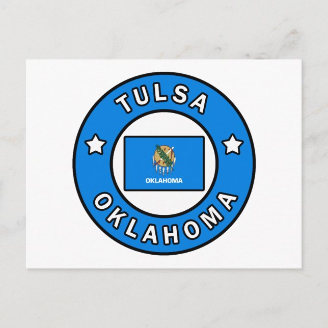 Postal Tulsa Oklahoma (Anverso)