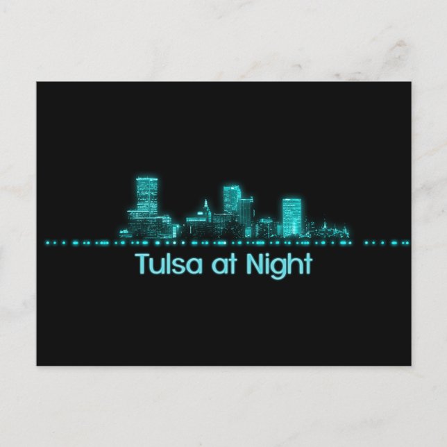 Postal Tulsa Skyline (Anverso)
