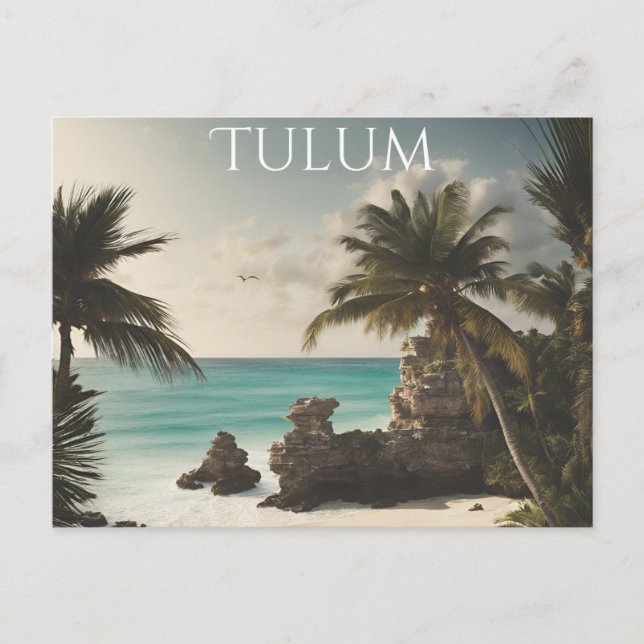 Postal Tulum (2) (Anverso)