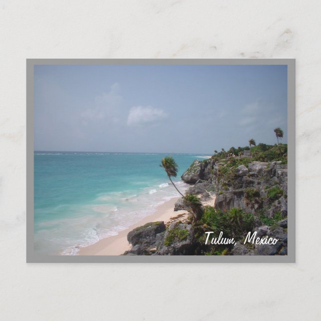 Postal Tulum, México (Anverso)