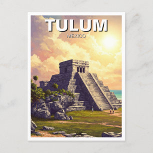 Postal Tulum Mexico Travel