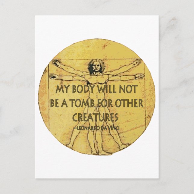 Postal Tumba corporal (Anverso)