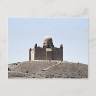 Postal Tumba de Aga Khan, Aswan, desierto de Egipto