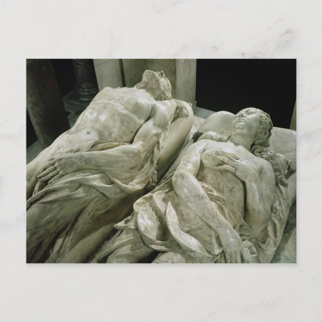 Postal Tumba de Catherine de Medici y Enrique II (Anverso)