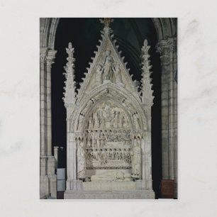 Postal Tumba de Dagobert I Rey de los Francos