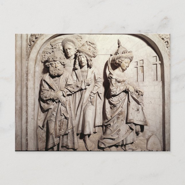 Postal Tumba de Enrique II y su esposa Kunigunde (Anverso)