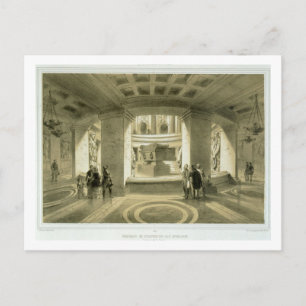 Postal Tumba de Napoleón (1769-1821) en Invalides, de P