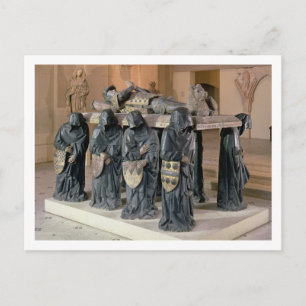 Postal Tumba de Philippe Pot (1428-94) desde la abadía de