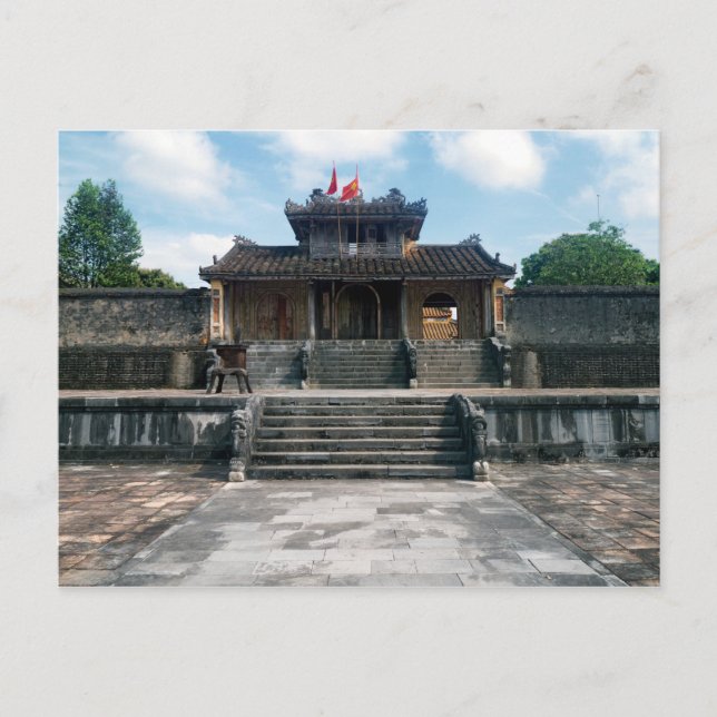 Postal Tumba Imperial del Emperador Thieu Tri, Hue, Vietn (Anverso)