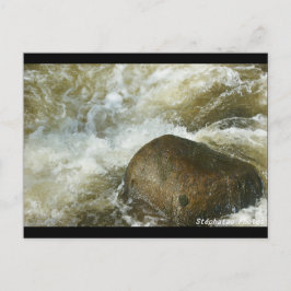 Postal Tumulte de l'Aven BRETAGNE