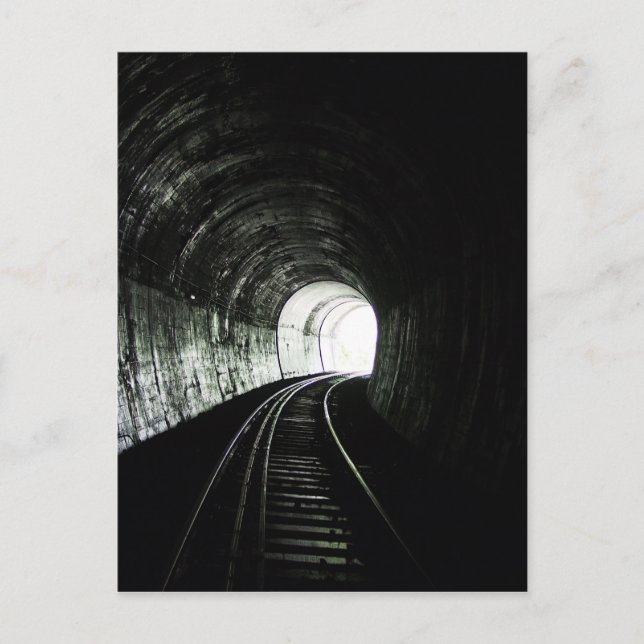 Postal Túnel de locomotora (Anverso)