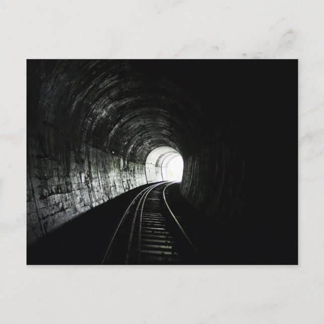 Postal Túnel de locomotora (Anverso)
