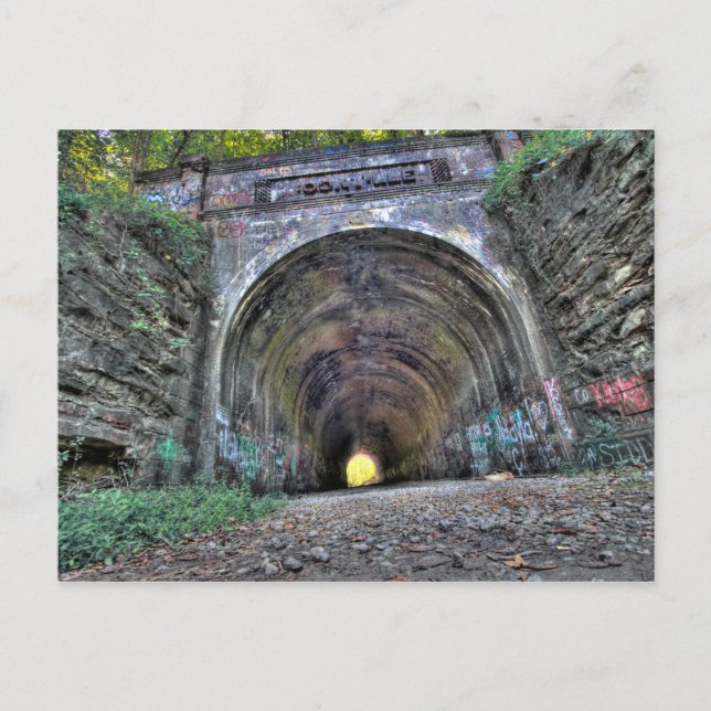 Postal Túnel de Moonville, condado de Vinton, Ohio (Anverso)