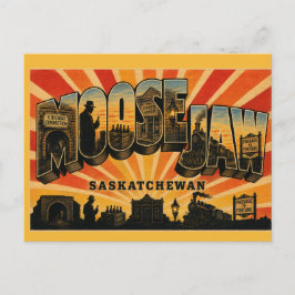 Postal Túneles de Moose Jaw Historia Subterránea de Saska