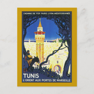 Postal Túnez ~ L'Orient Aux Portes de Marseille