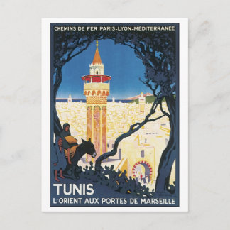 Postal Túnez, L'Orient Aux Portes de Marsielle