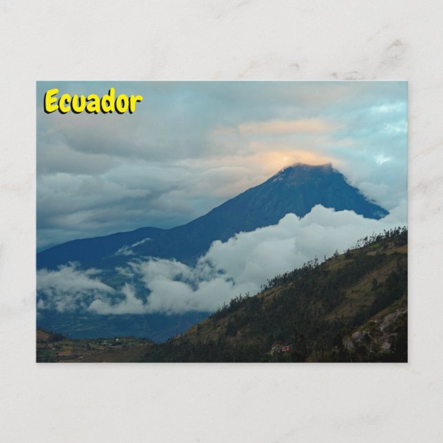 Postal Tungurahua, Ecuador (Anverso)